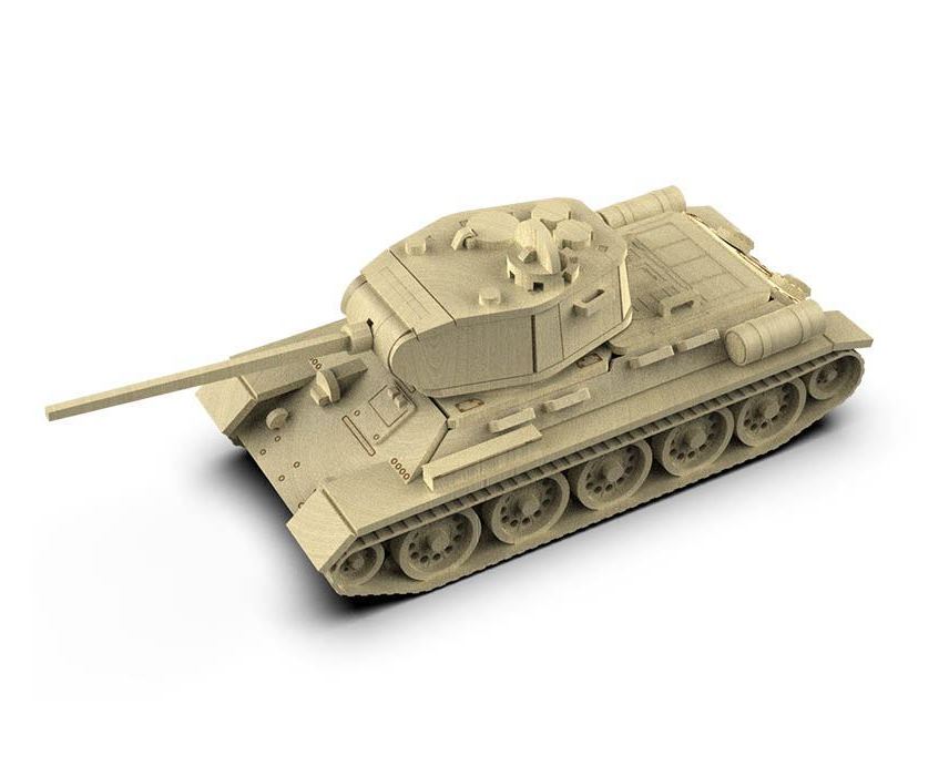Сборная модель танка т 34 85 звезда